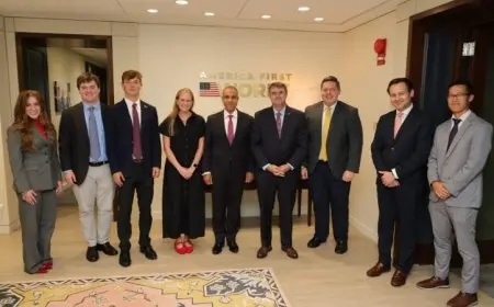 وزير الخارجية يتحدث في فعالية بارزة بمعهد أمريكا أولا للسياسات