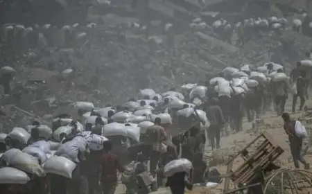 استشهاد 20 فلسطينياً بينهم 15 من منتظري المساعدات فى قصف إسرائيلي على قطاع غزة