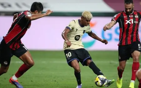 برشلونة يسجل سبعة أهداف في مرمى سيول ويحصد انتصاره الودي الثاني