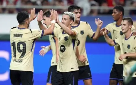 برشلونة يهزم سول الكوري الجنوبي بسبعة أهداف ودياً «فيديو»