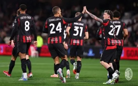 ميلان يكتسح بيرث جلوري الأسترالي بتسعة أهداف في مباراة ودية