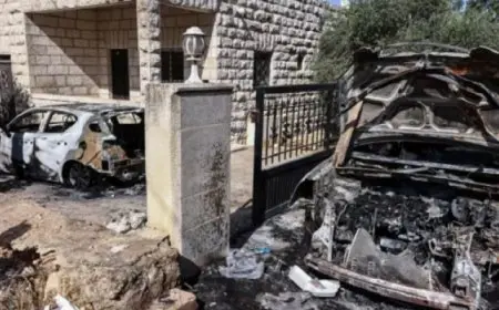 استشهاد فلسطينى فى هجوم لمستوطنين على بلدة فى وسط الضفة