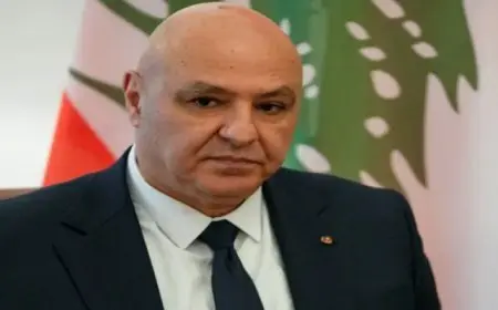 رئيس لبنان يحث الأطراف السياسية على تسليم السلاح