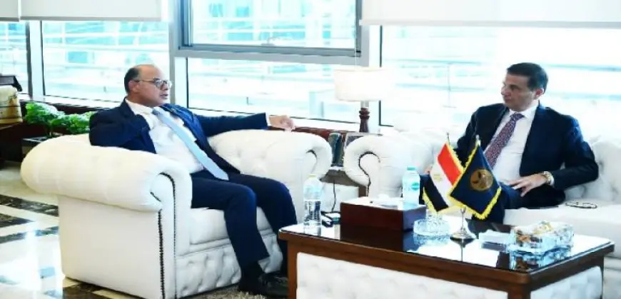 وزير الزراعة ورئيس الرقابة المالية يبحثان تفعيل صندوق التكافل الزراعى