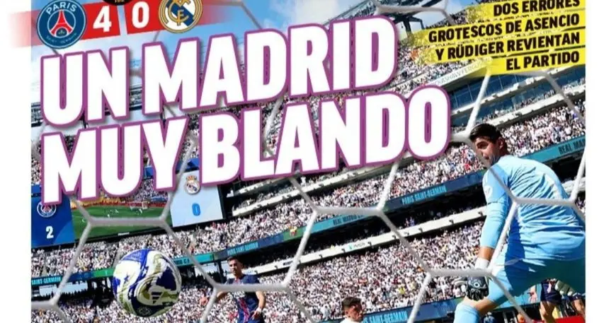 كيف كانت ردود فعل الصحافة الإسبانية على هزيمة ريال مدريد المؤلمة؟