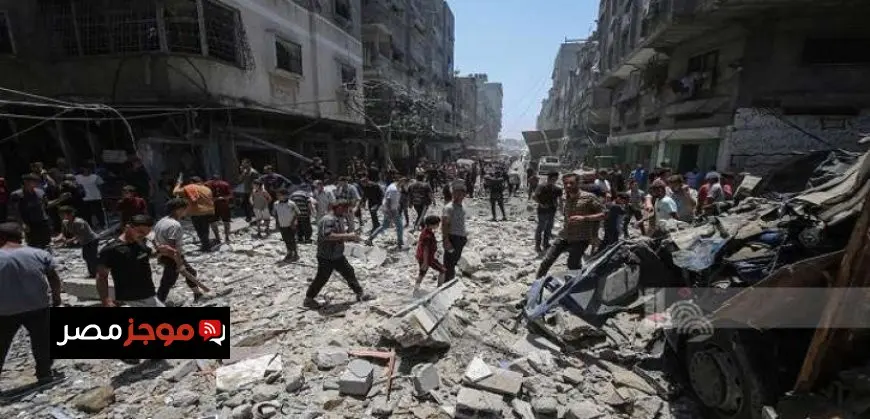 استشهاد 5 فلسطينيين فى قصف إسرائيلى شمال غزة