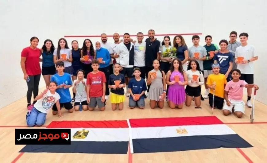 الأولمبية تُهنئ الإسكواش على إنجازاته الأوروبية.. وإدريس يُثني على اللاعبين واللاعبات