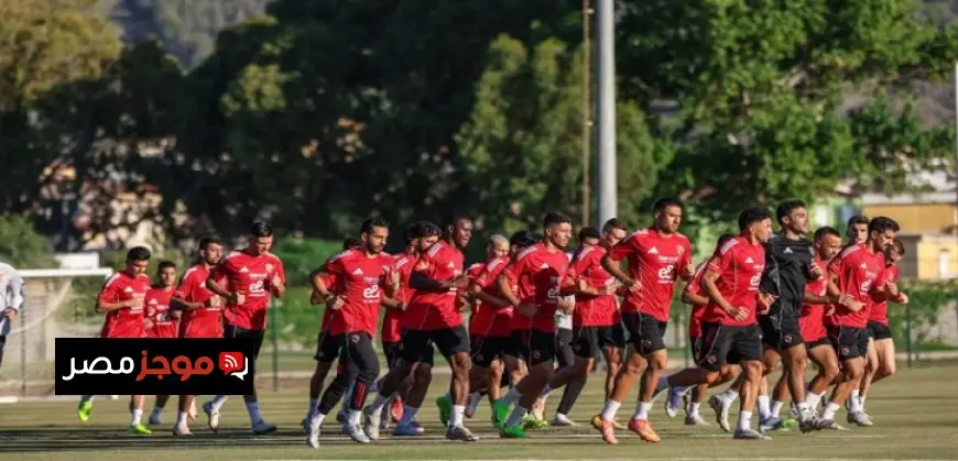 الأهلى يواصل تدريباته بمعسكر تونس استعداداً للموسم الجديد