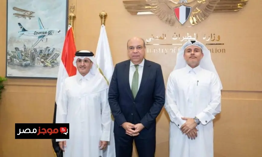 سفير قطر يعبر عن فخره بالمشاركة في مشروع تحسين مسارات الطرق الجوية في مصر