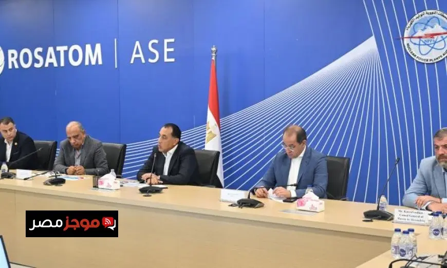 مدبولي يزور موقع بناء محطة الضبعة النووية ويطلع على تقدم الأعمال