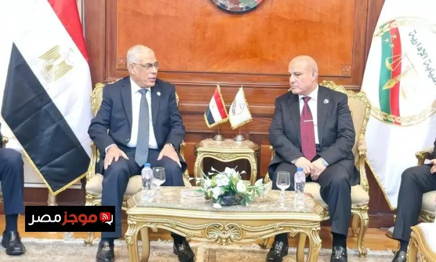 رئيس النيابة الإدارية يرحب بالنائب العام الجديد في احتفالية كبيرة بمناسبة توليه المنصب