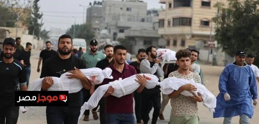7 شهداء بينهم أطفال فى قصف الاحتلال شقة سكنية بمدينة غزة