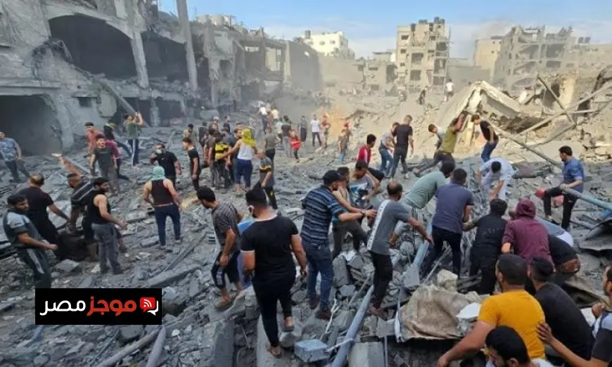 استشهاد 13 فلسطينيا جراء قصف الاحتلال الإسرائيلي في وسط وجنوب قطاع غزة