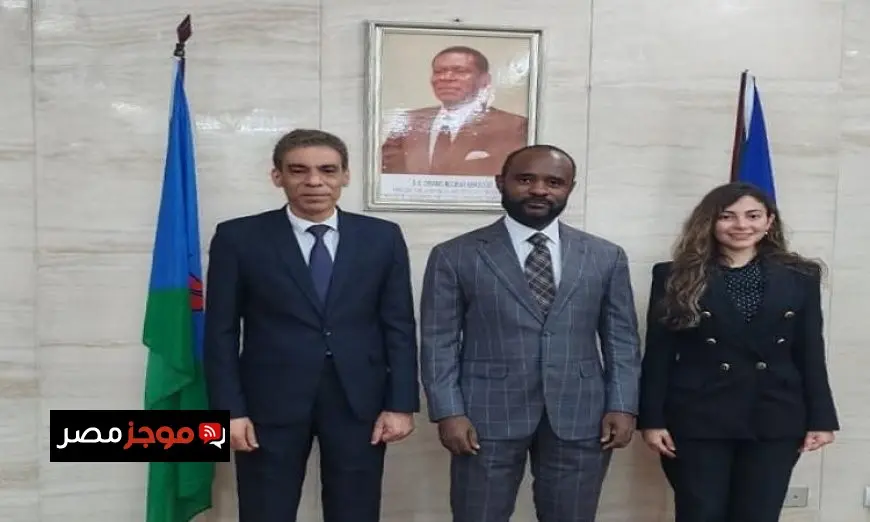 السفير المصري في مالابو يجتمع مع وزير البترول الغيني لبحث التعاون الاقتصادي