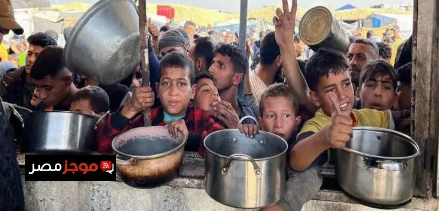الحصار الإسرائيلى لغزة يقتل طفلا ويرفع ضحايا “الجوع” إلى 114