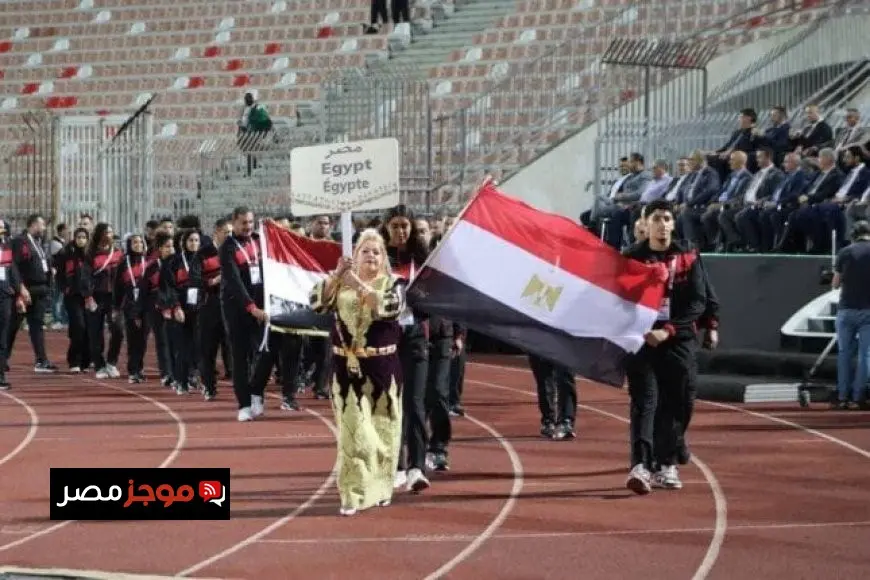 ياسر إدريس يزور بعثة مصر في دورة الألعاب الإفريقية للمدارس بالجزائر للاطمئنان عليهم