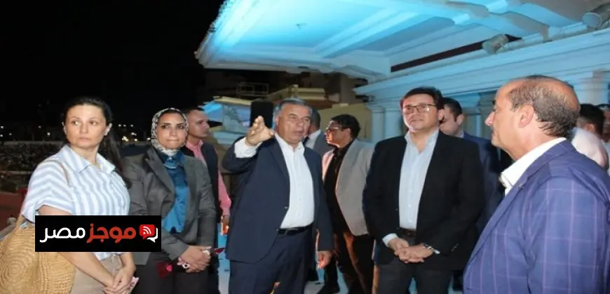 وزير الثقافة ومحافظ الإسكندرية يفتتحان فعاليات المهرجان الصيفى للأوبرا فى إستاد الإسكندرية لأول مرة