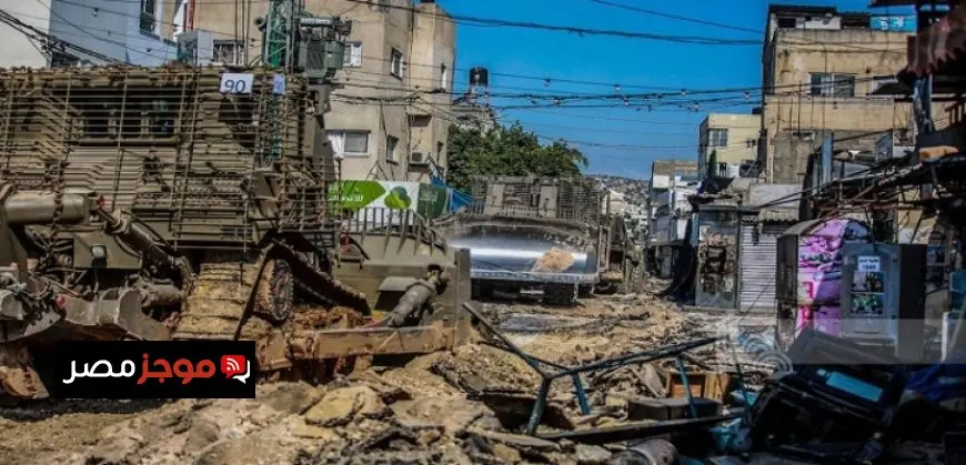 الاحتلال الإسرائيلى يجرف أراضى لتوسيع بؤرة استيطانية جنوب جنين