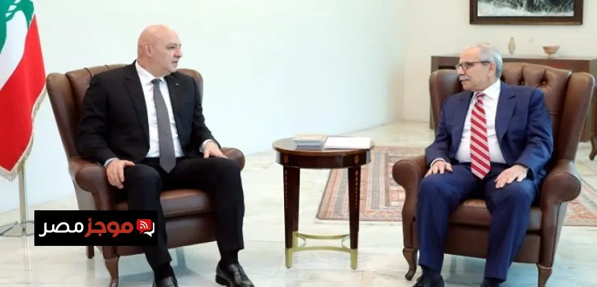رئيس لبنان يبحث مع نواف سلام الأوضاع العامة فى البلاد