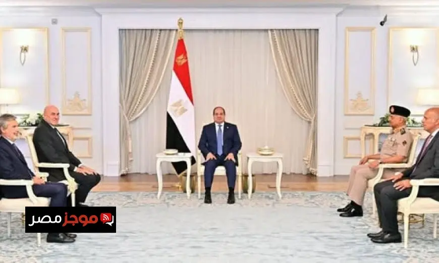 الرئيس السيسي ووزير الدفاع الإيطالي يبحثان سبل تعزيز التعاون العسكري والأمني بين مصر وإيطاليا