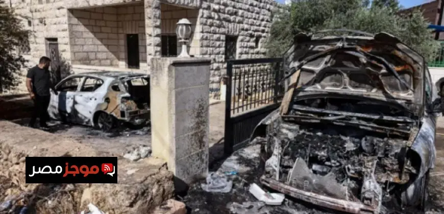 استشهاد فلسطينى فى هجوم لمستوطنين على بلدة فى وسط الضفة