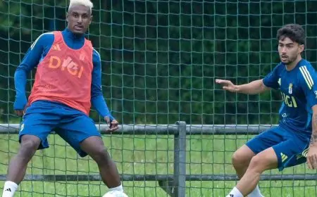 هيثم حسن يتألق مع أوفيدو في مواجهة جنوى خلال 45 دقيقة