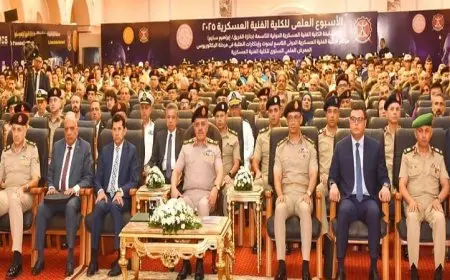 رئيس الأركان يحضر اليوم العلمي للكليات الفنية العسكرية في حدث مميز بالفيديو