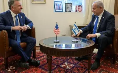 مبعوث ترامب يلتقى بنتنياهو لبحث مساعدات غزة وإنقاذ محادثات الهدنة