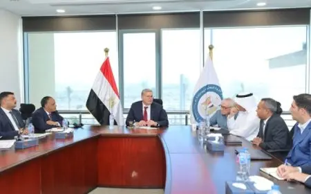 وزير البترول يبحث آليات تنفيذ مشروع المسح الجوى لتحديث قاعدة بيانات الثروات التعدينية بمصر