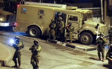 اقتحام قوات الاحتلال الإسرائيلي لبلدتين في الضفة الغربية يشعل التوترات الأمنية
