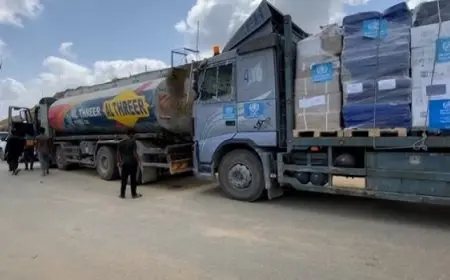 صحة غزة: شاحنات تحمل أدوية ومستلزمات طبية ستدخل القطاع اليوم عبر منظمة الصحة العالمية