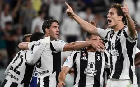 يوفنتوس يتعادل مع ريجيانا في مباراة ودية تحضيرًا للموسم الجديد