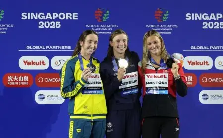 الأسطورة ليديكي تواصل سيطرتها وأميركا تحطم رقماً عالمياً