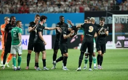 سون هيونج مين يودع توتنهام بالدموع (فيديو)