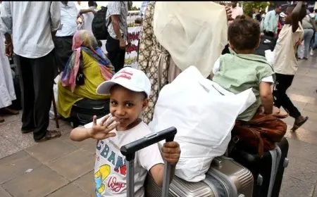 انطلاق القطار الثالث لسكك حديد مصر لتسهيل العودة الطوعية للاخوة السودانيين