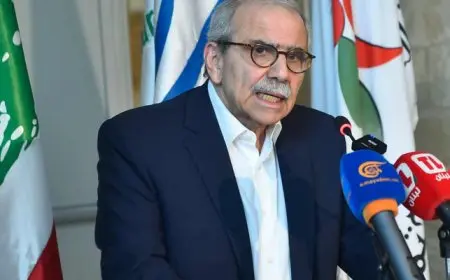 رئيس وزراء لبنان يفتتح مراسم إطلاق اسم ضحايا انفجار مرفأ بيروت على أحد الشوارع