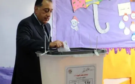 رئيس الوزراء يصوت في انتخابات الشيوخ ويحث الناخبين على المشاركة الفعالة