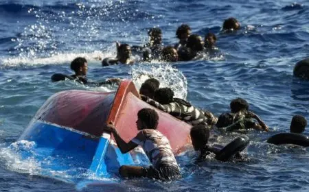 ارتفاع عدد القتلى والمفقودين في غرق قارب مهاجرين قبالة سواحل اليمن حسب المنظمة الدولية للهجرة