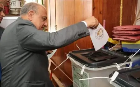 وزير الكهرباء والطاقة المتجددة يشارك في انتخابات مجلس الشيوخ ويعزز الديمقراطية