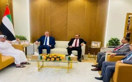 وزير البترول يبحث مع مسئول إماراتى تعزيز مجالات التعاون المشترك