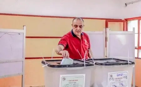 أسامة أبو زيد، رئيس نادي الشمس، يشارك في انتخابات مجلس الشيوخ.