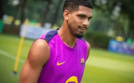 هل يغادر أراوخو برشلونة في سوق الانتقالات؟ اللاعب يوضح الموقف