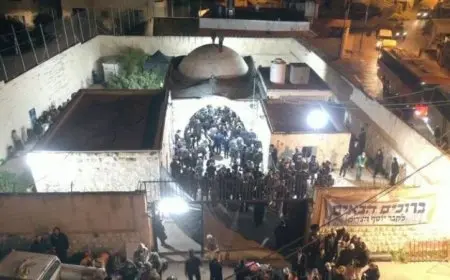 إصابات نتيجة اقتحام مستعمرين لمقام يوسف شرق نابلس في الضفة الغربية