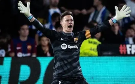 برشلونة يعلن عن فتح تحقيق مع حارس مرماه تير شتيغن