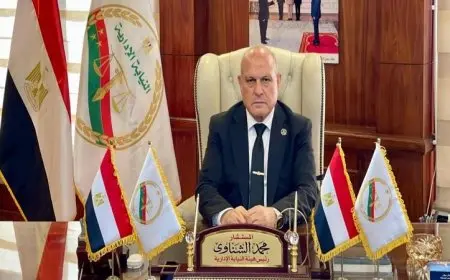 رئيس النيابة الإدارية يواصل متابعة مستشارين انتخابات الشيوخ لضمان النزاهة والشفافية