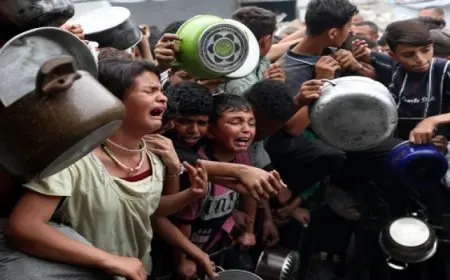 استشهاد 8 فلسطينيين نتيجة المجاعة وسوء التغذية خلال الـ24 ساعة الماضية