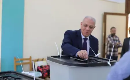 صور رئيس هيئة تنمية الصعيد يدعو للمشاركة في الانتخابات كواجب وطني