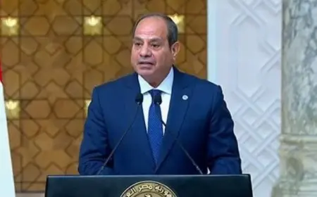الرئيس السيسي: التصعيد العسكري في غزة يهدف إلى تصفية القضية الفلسطينية والانتهاك الواضح للإنسانية