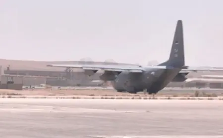 الأردن ينفذ إنزالًا جويًا جديدًا محملاً بـ35 طن مساعدات إنسانية إلى غزة