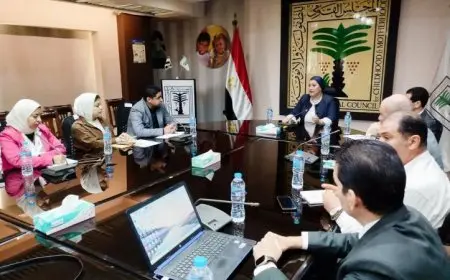 رئيسة الطفولة والأمومة تستعرض سبل التعاون مع الاتحاد المصري للكيانات الشبابية